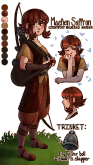 Halfling Ranger, Character Design